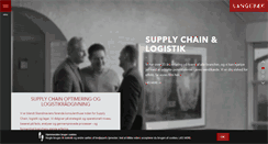 Desktop Screenshot of langebaek.com